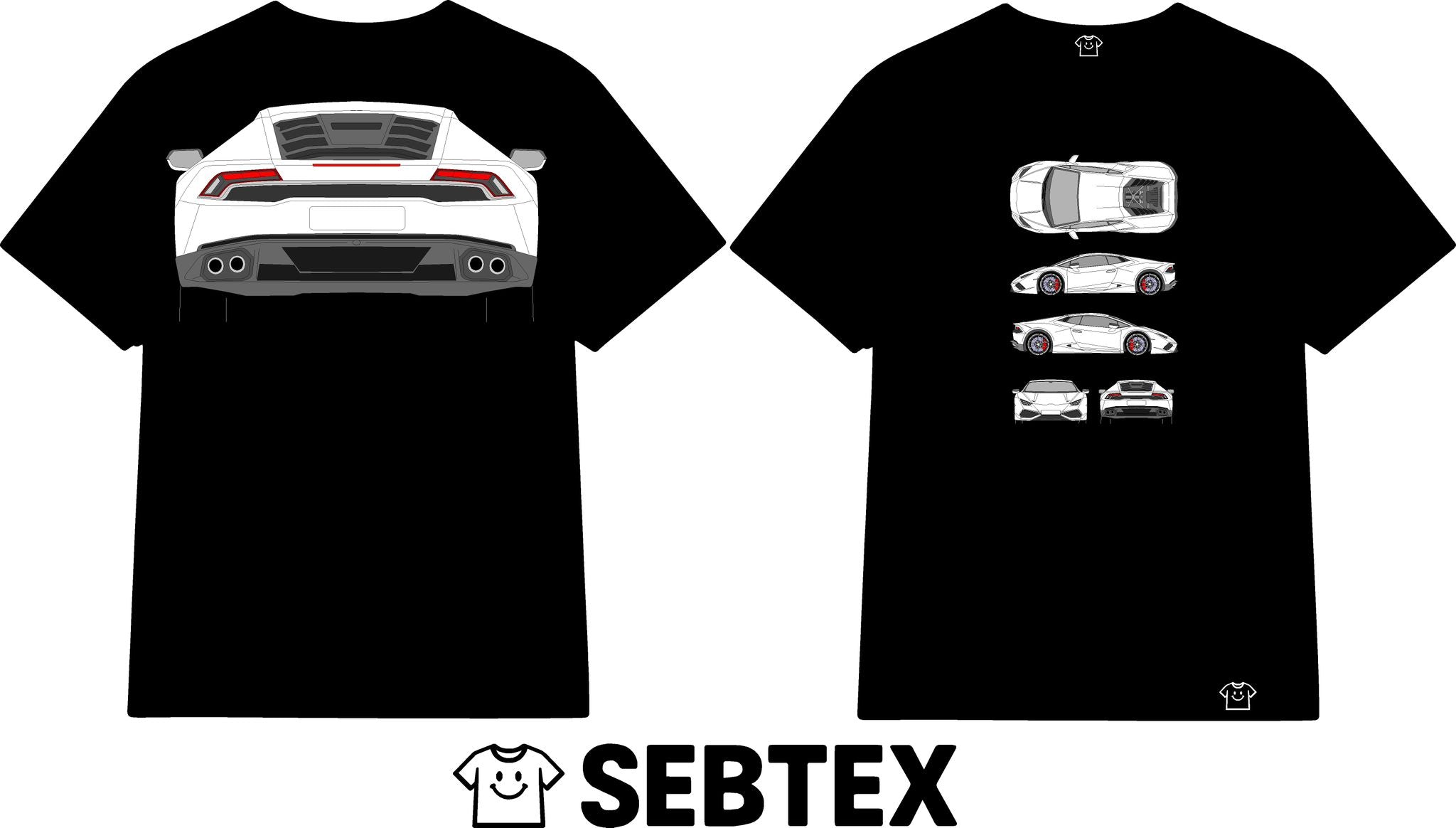 Kurzarm T-Shirt Lambo