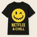 Kurzarm T-Shirt Netflix & chill