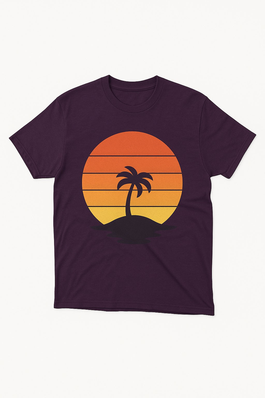Kurzarm T-shirt Sunset
